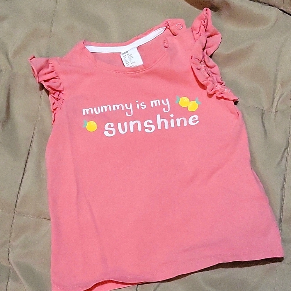 H&M 9-12 months shirt